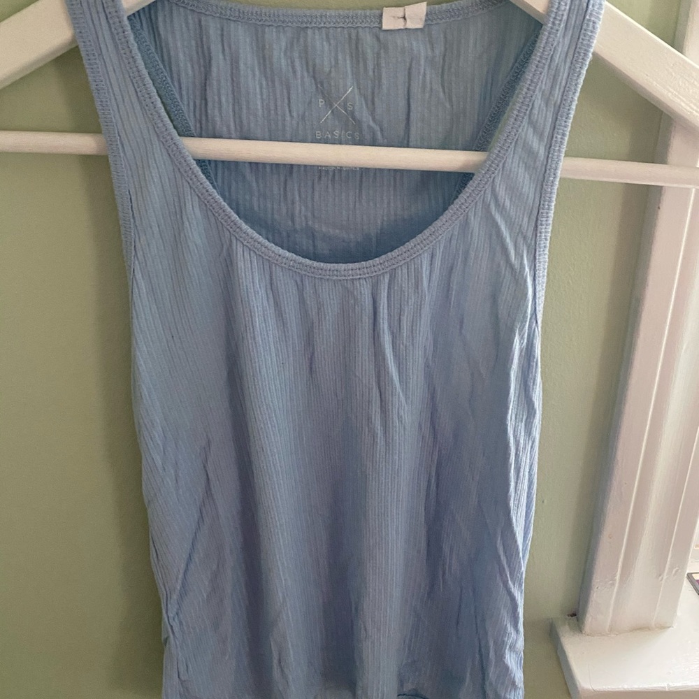 Blue PacSun Ribbed Tank Top!